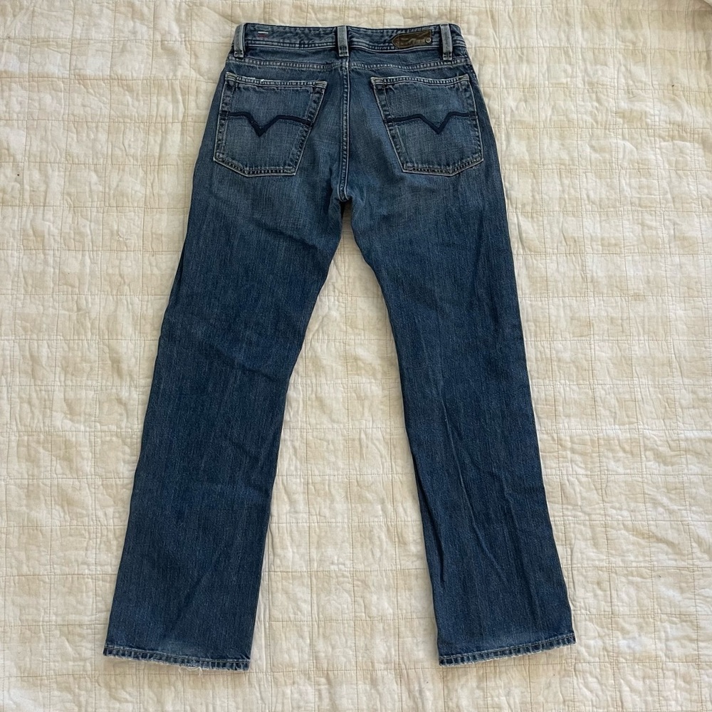 DIESEL Levan 100% Cotton Straight Leg Jeans 30 x 30